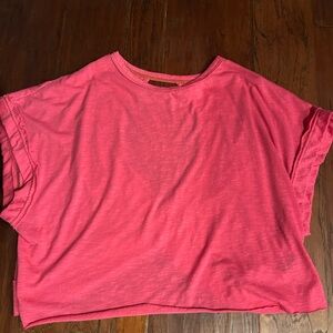 Women's Pink Open Back Top